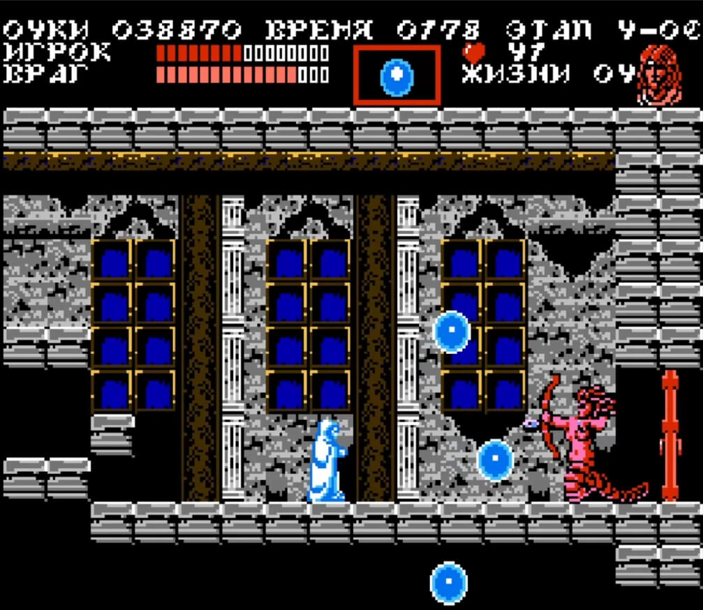 Castlevania III Draculas Curse - геймплей игры Dendy\NES